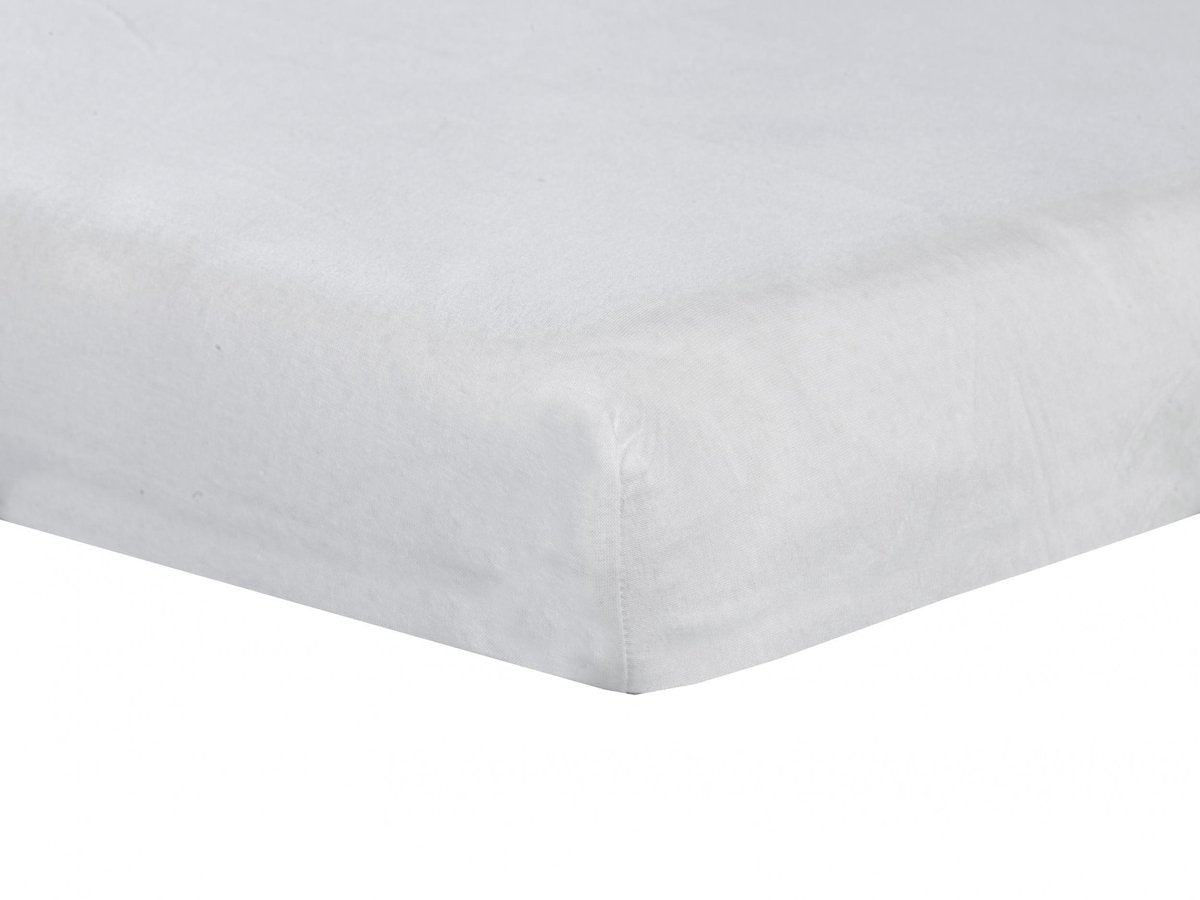 ABZ Hoeslaken Yersey 70x150 cm - Wit