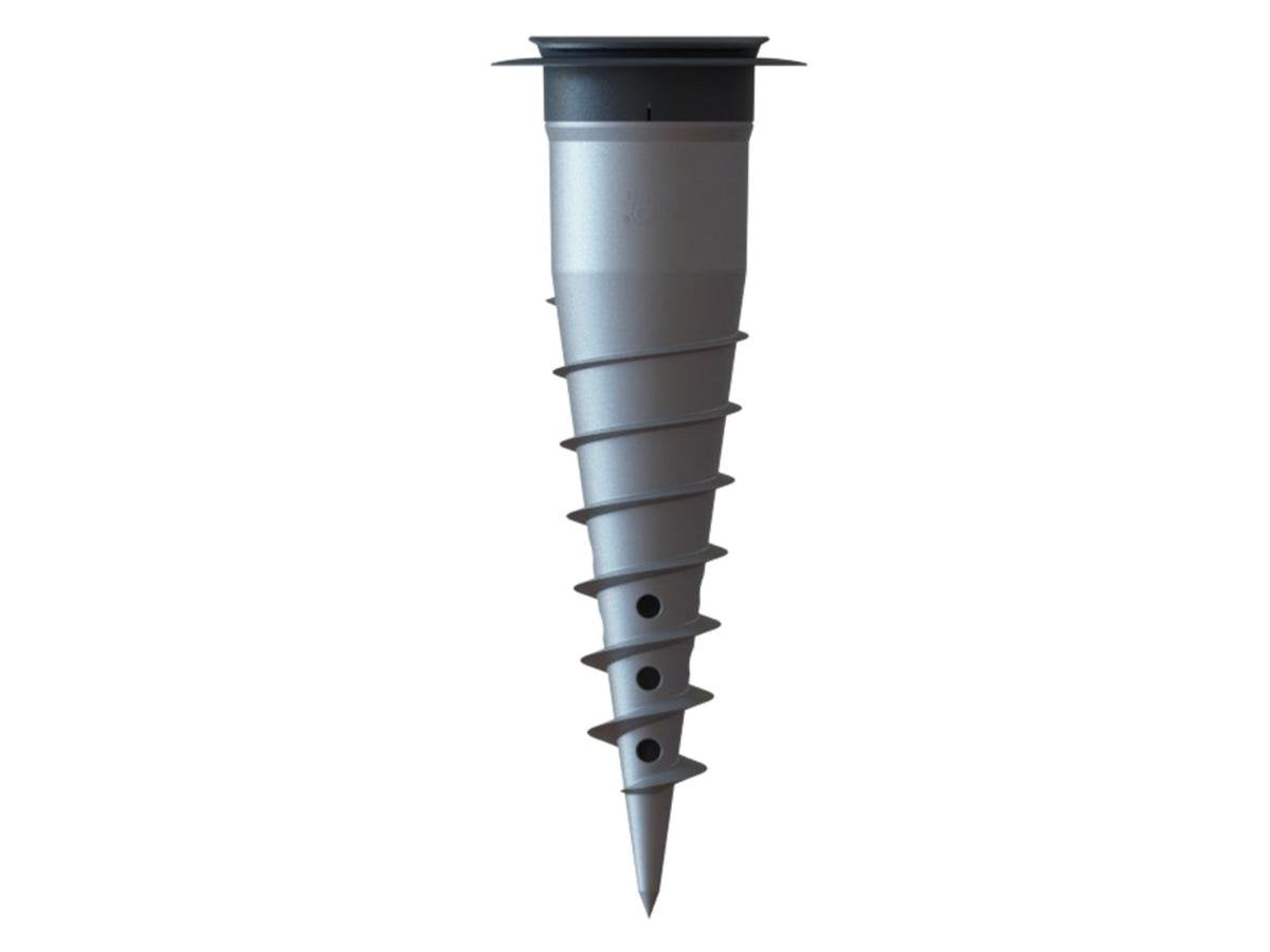 Gard & Rock® Gepatenteerd Grondanker met schroef – Grond Plug / Anker - Aluminium