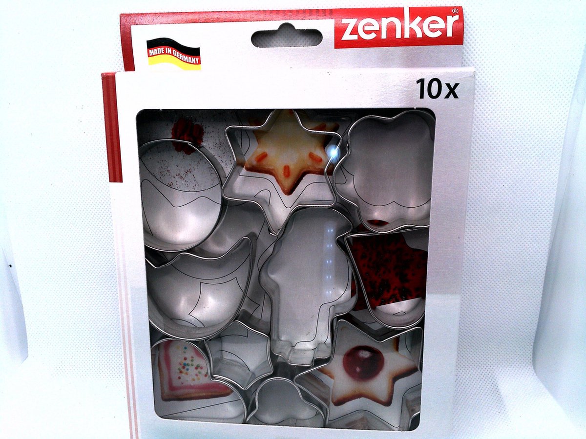 Zenker Uitsteekvorm / Uitsteekvormpjes - 10 stuks