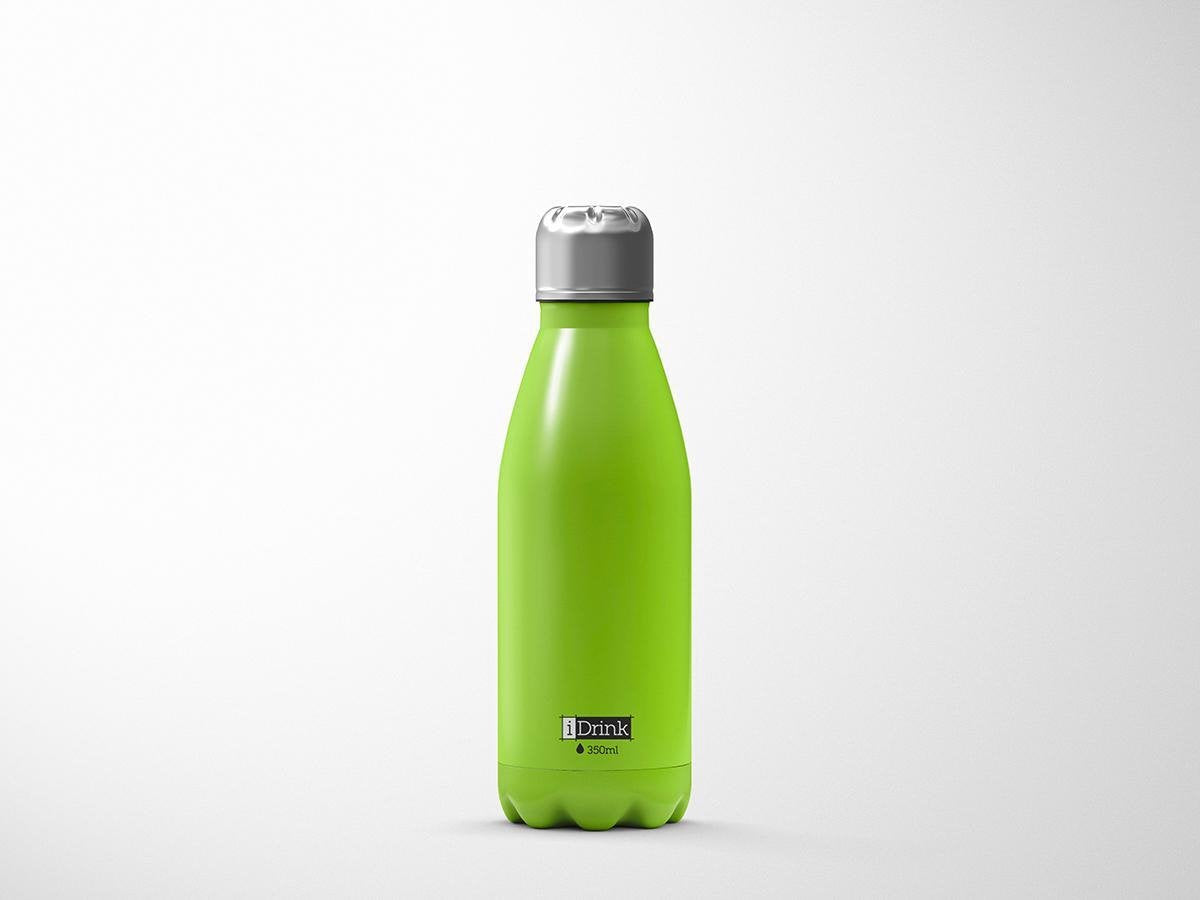 i-Drink bottle 350 ml Lime - Thermosfles