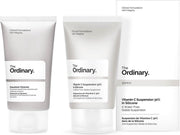 Duo set The Ordinary Healthy skin | Vitamin C Suspension Cream 30% in Silicone | Squalane Cleanser die make-up verwijdert en de huid zacht laat aanvoelen