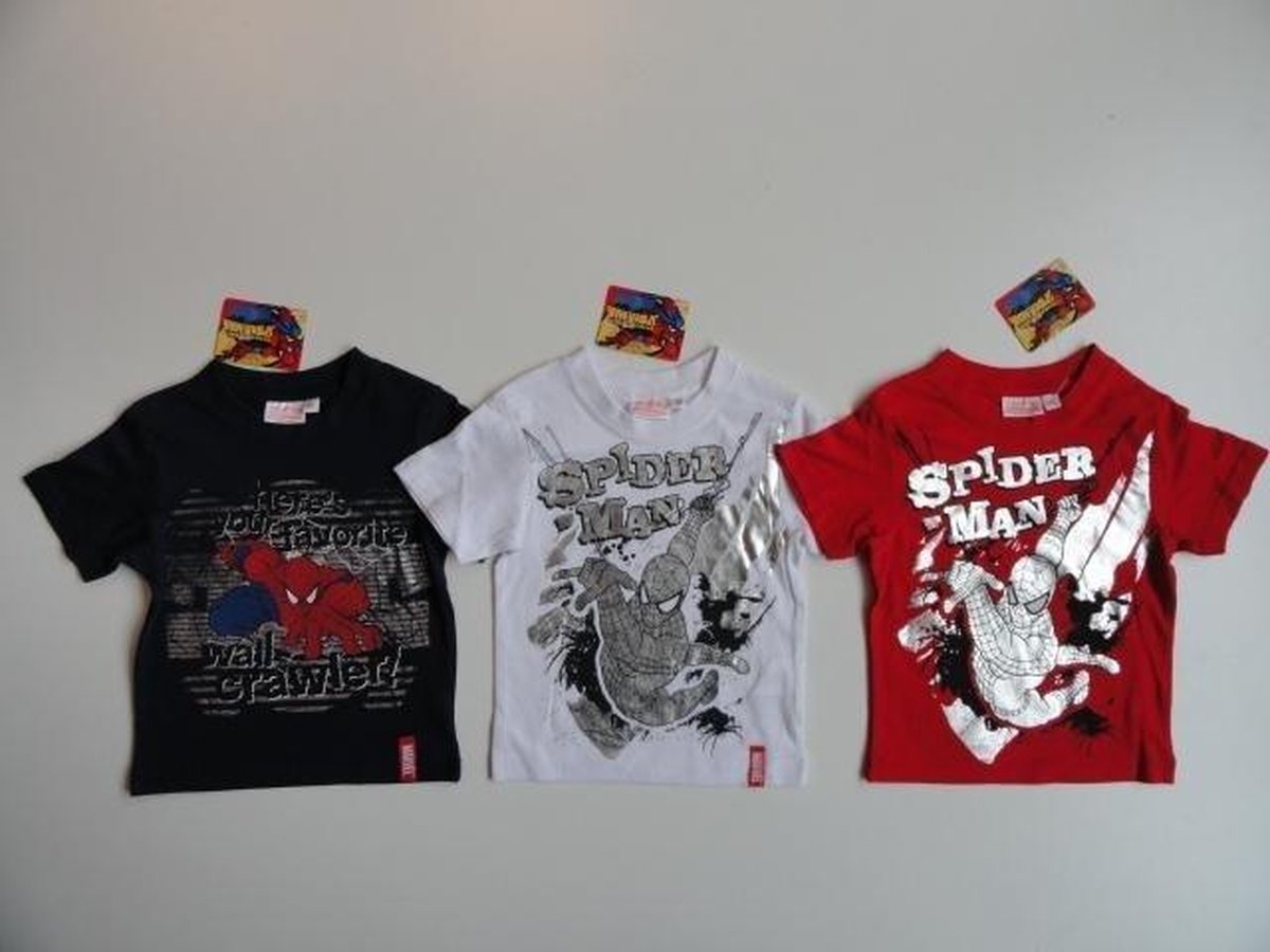 Spiderman Baby T-shirt maat 98