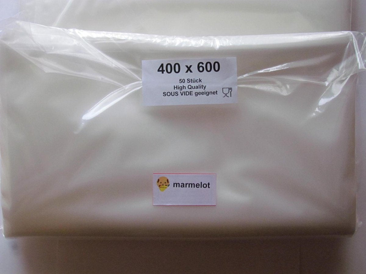 Marmelot Vacuumzakken Mikro Structuur 40x60cm 300stuks voor alle Merken Vacuum Sealers