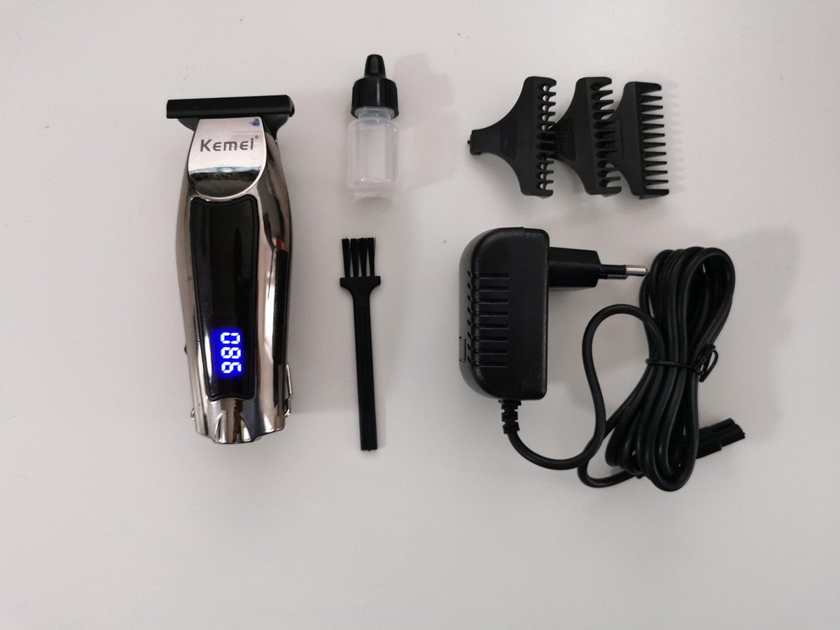 Kemei Tondeuse  - Scheerapparaat - Trimmer - Haartrimmer - Baardtrimmer - Kapper - Hairclipper - Tondeuse mannen - 3 uur lange werktijd!!