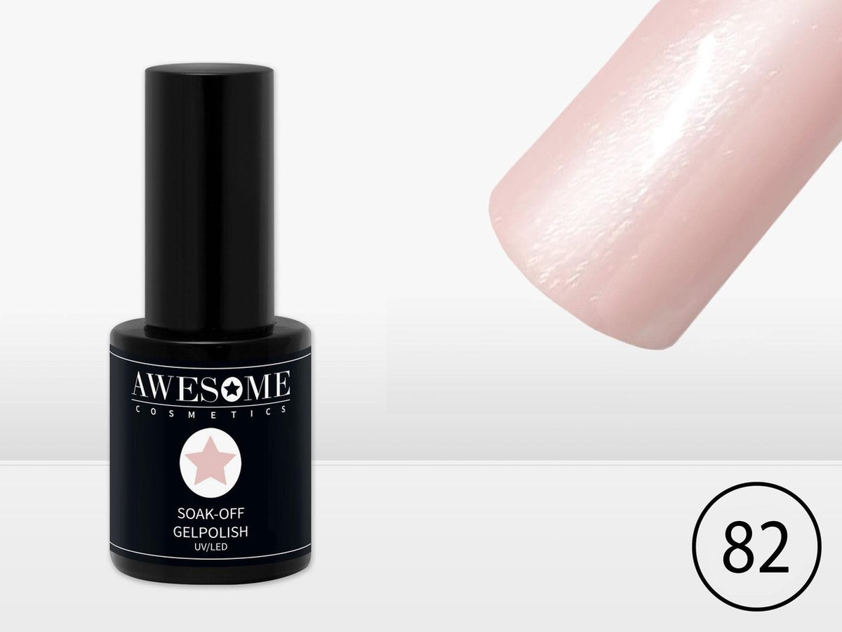 Awesome #82 Roze (Baby Licht)  Fijne Glitter
