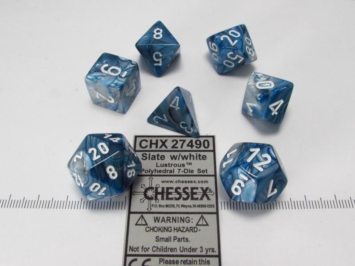 Chessex dobbelstenen set
