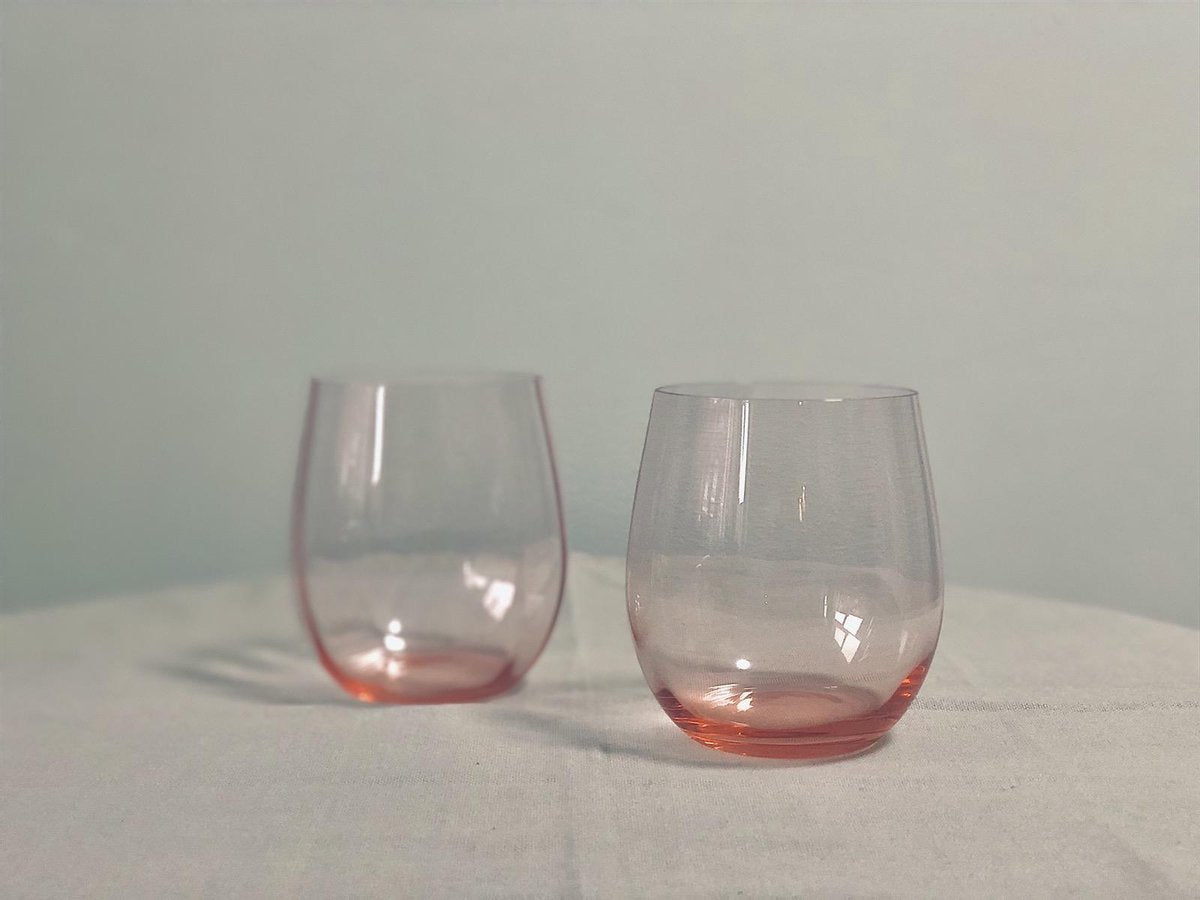 Optic waterglas Rose