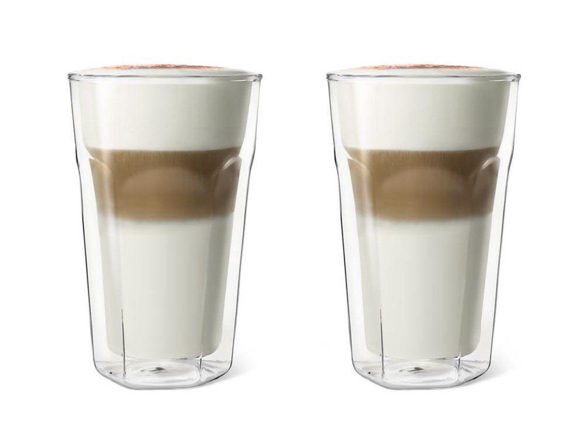 Leopold Vienna Latte Macchiato Glas - Dubbelwandig - 280 ml - 2 Stuks