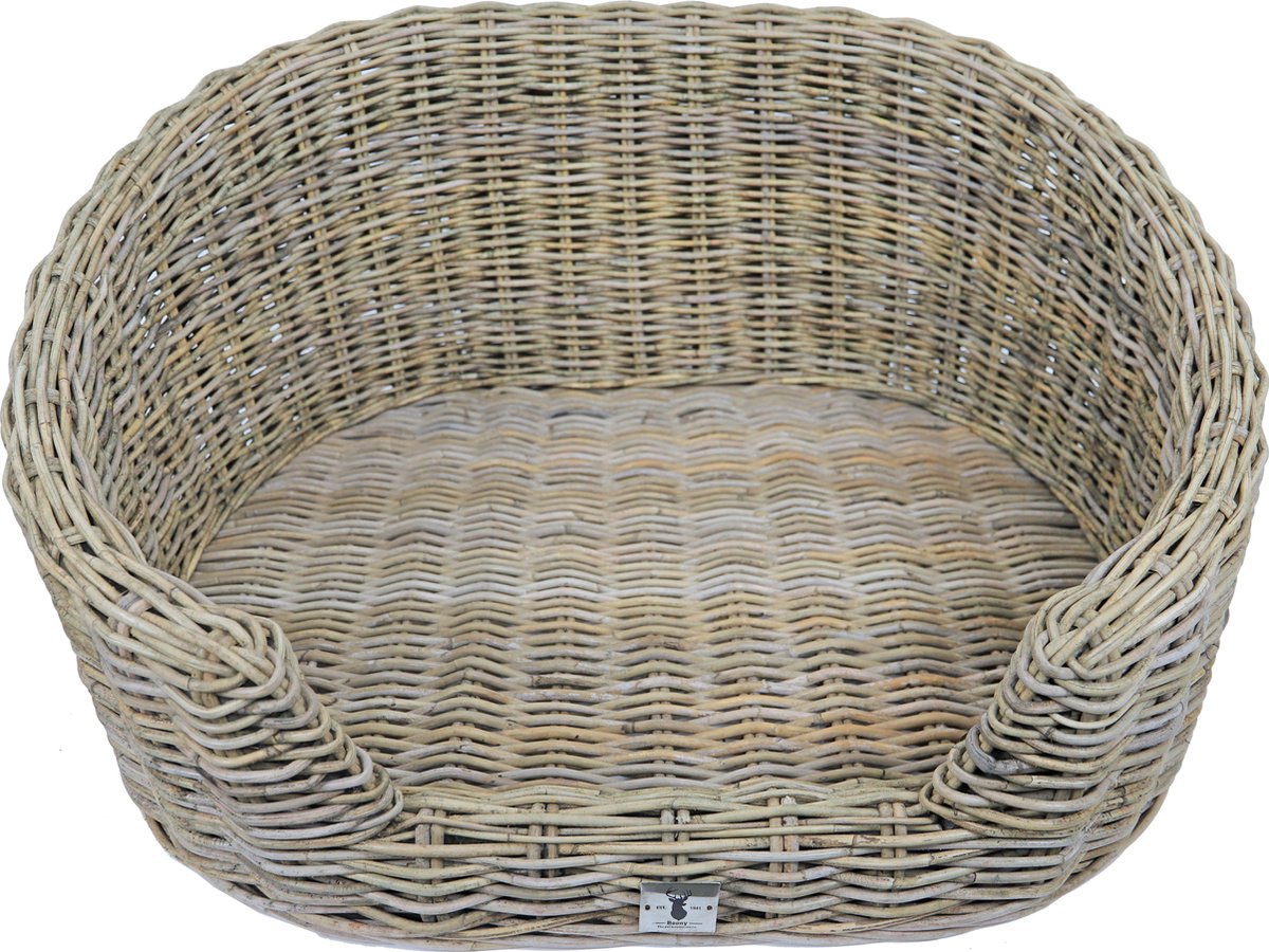 basket rotan highback Maat - 90cm