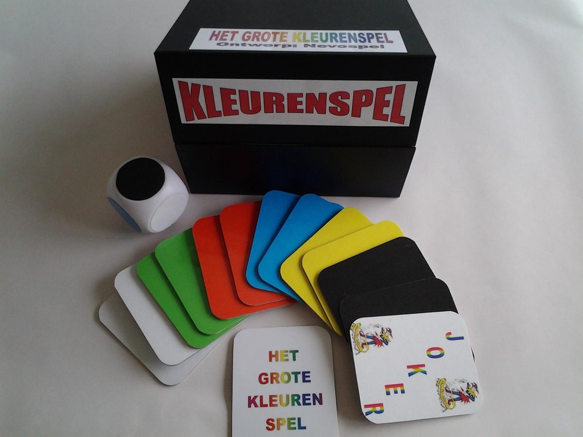 Denkspel voor mensen met dementie Het Grote Kleurenspel
