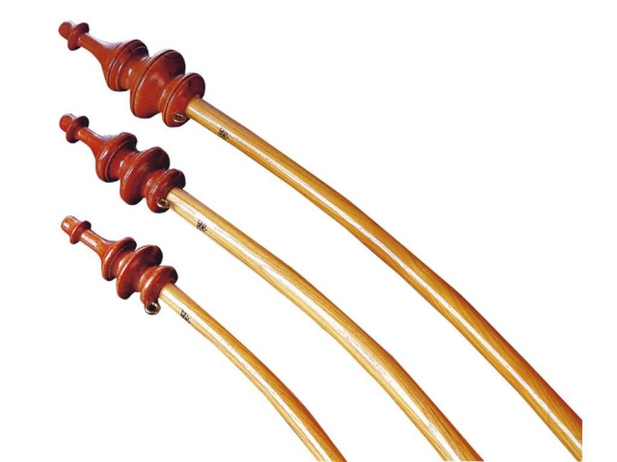 Talamex Vlaggenstok de Luxe  Lengte 125 cm voet 25 mm