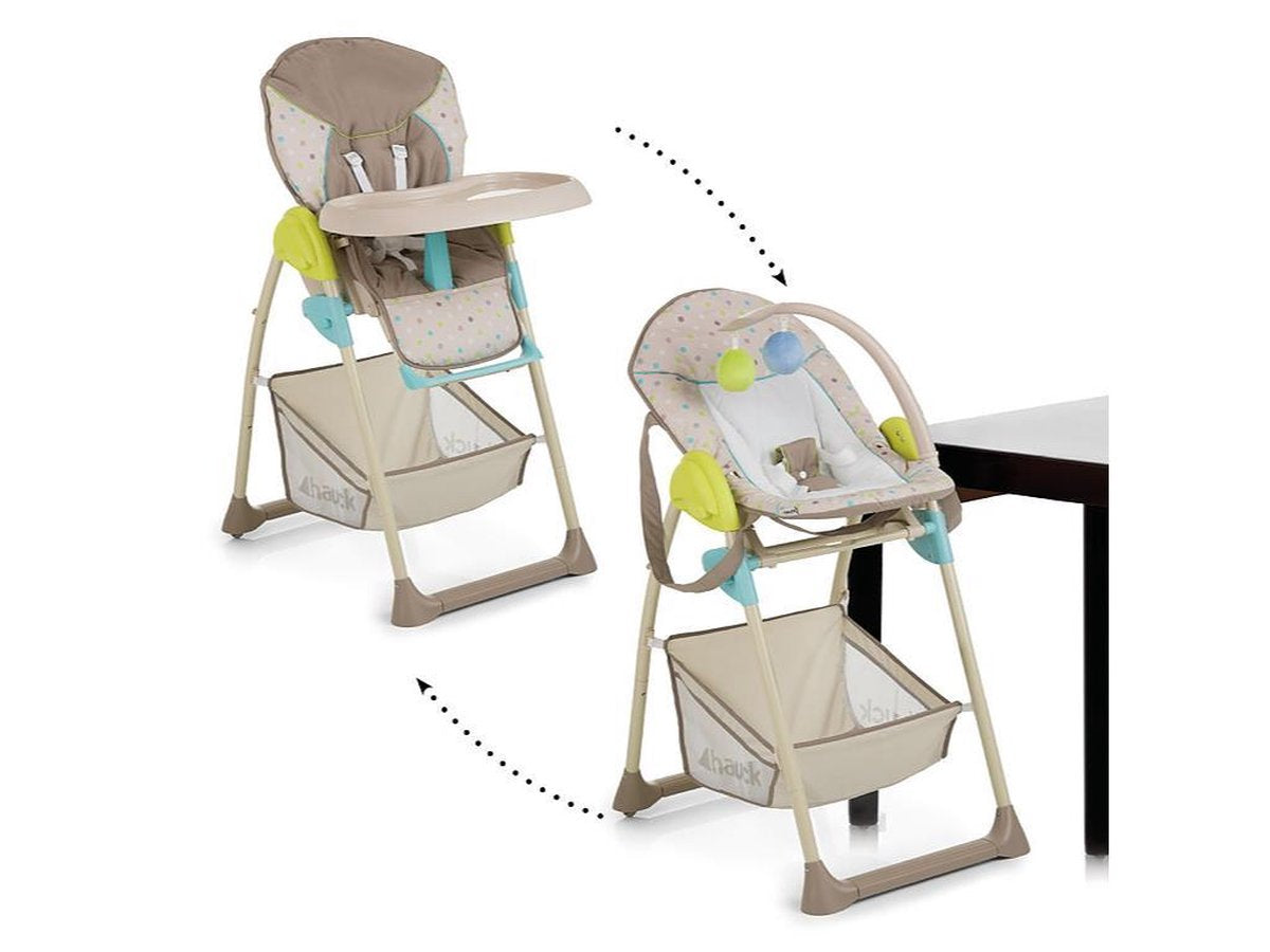 Hauck Sit'n Relax Kinderstoel - Multi Dots sand
