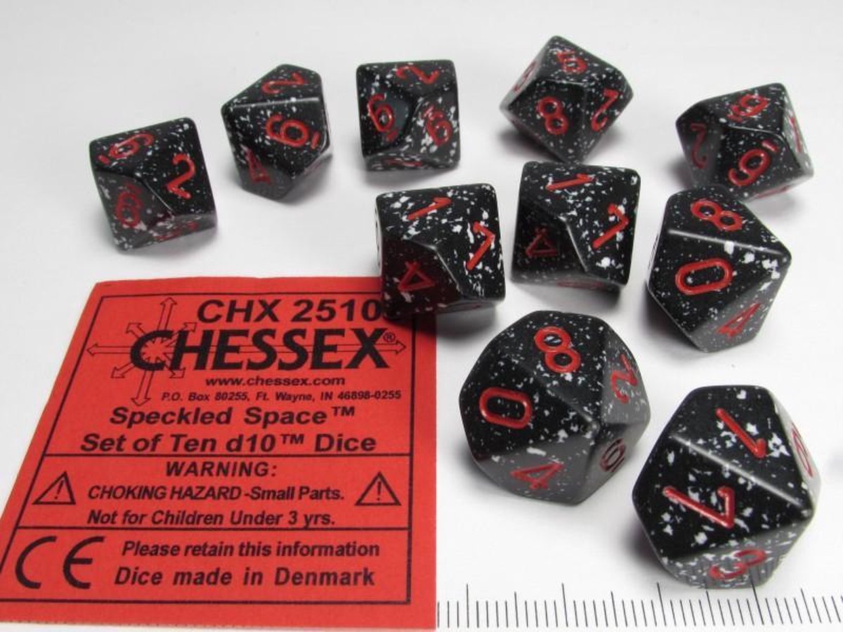 Chessex dobbelstenen set