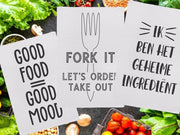 Set van 3 Theedoeken met Leuke Prints 1 - Keukendoeken Set