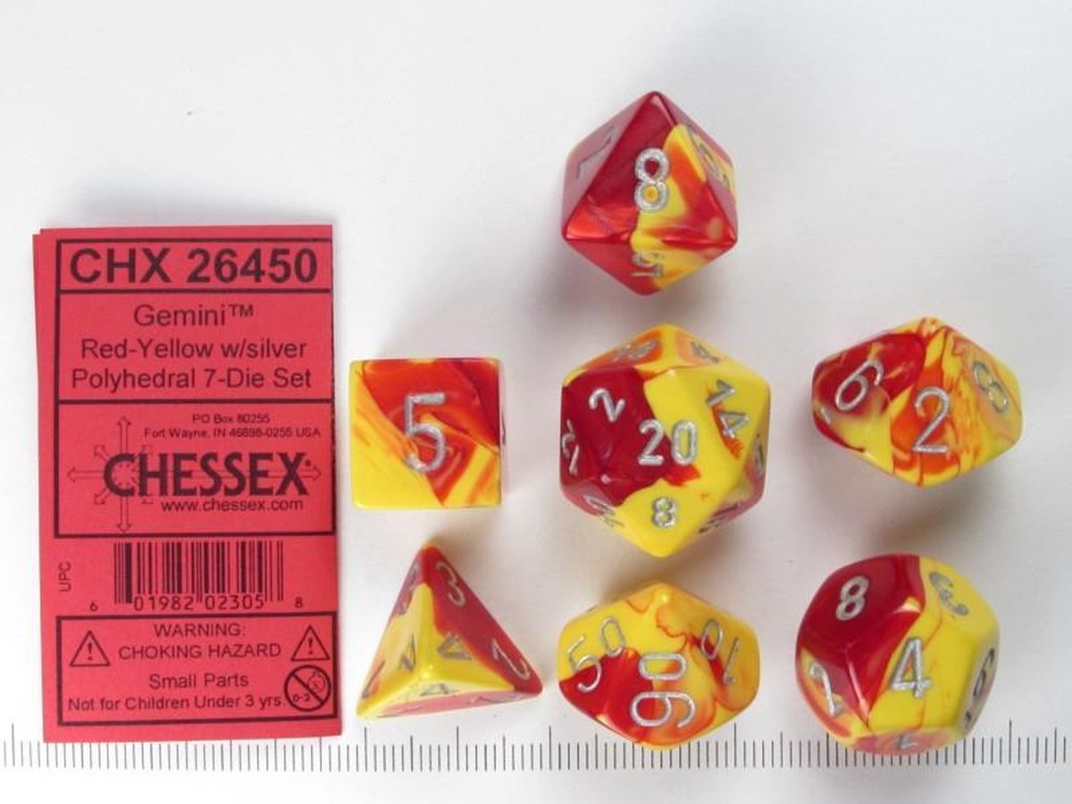 Chessex dobbelstenen set