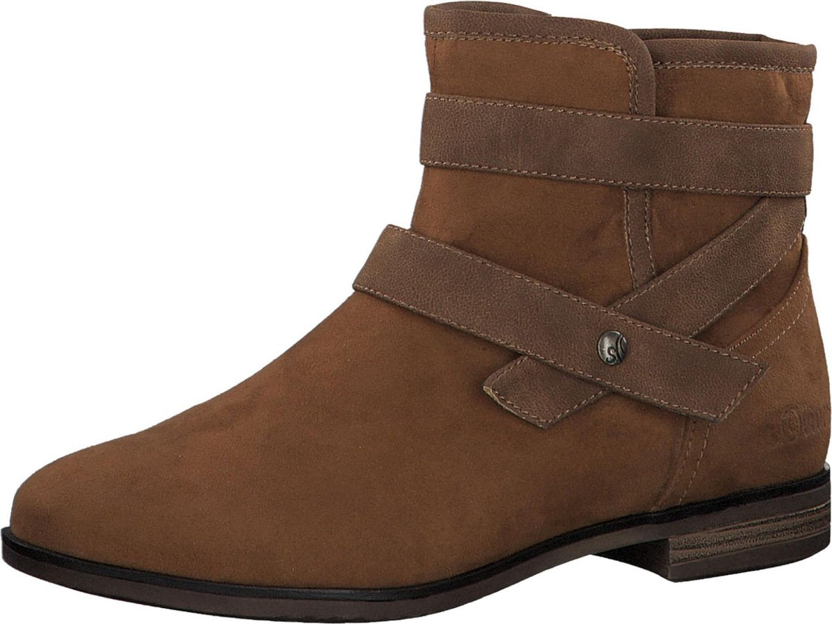 S.oliver enkellaarsjes Cognac-39