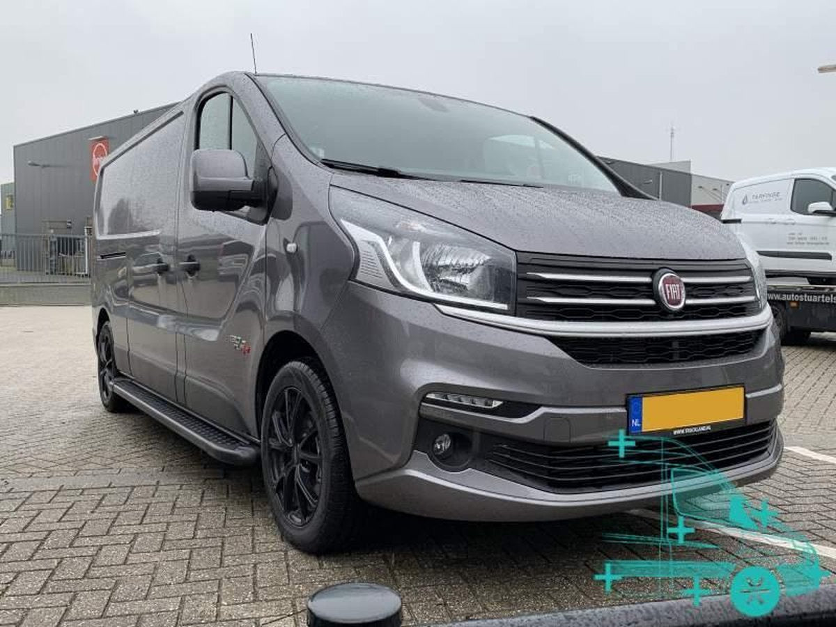 Opel Vivaro Treeplanken | Opel Vivaro 2001+ | Renault Trafic 2001+ | Nissan NV300 2016+ | Fiat Talento 2016+ | L2 Aluminium Zwart