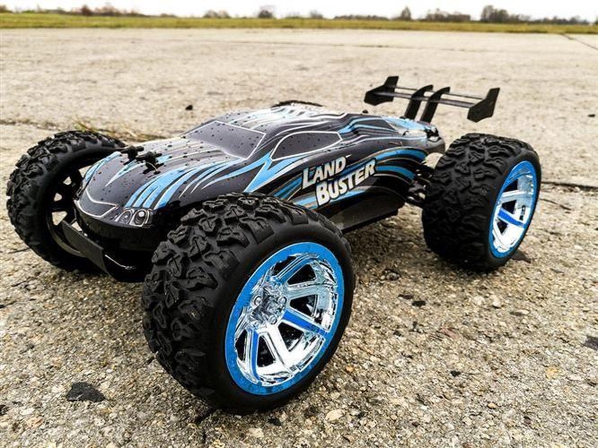 RC voertuig Land Buster | 2.4G 4WD | OFF ROAD 1:12 - 45KM/U | rc auto -radiografisch bestuurbaar | blauw