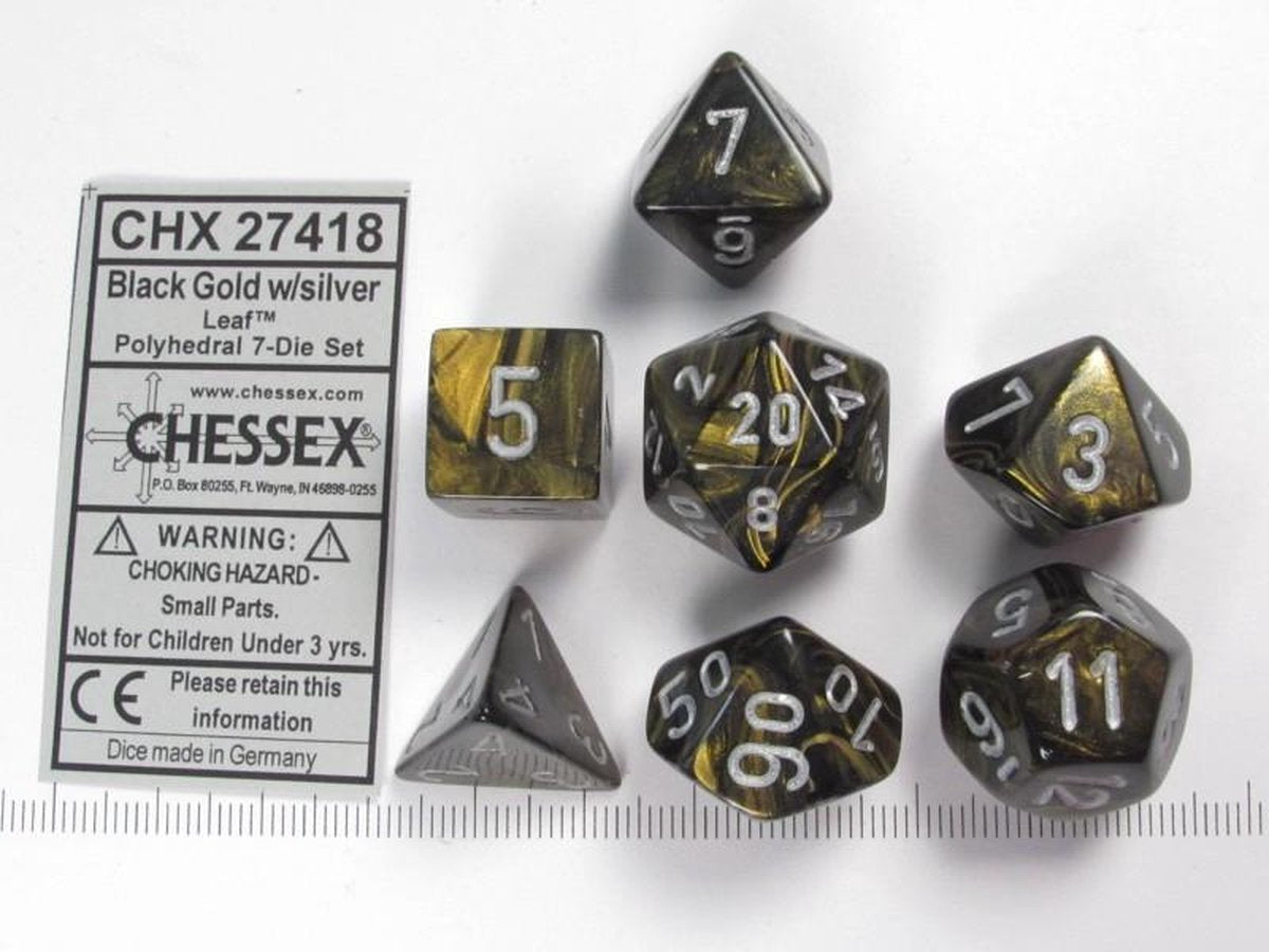Chessex dobbelstenen set