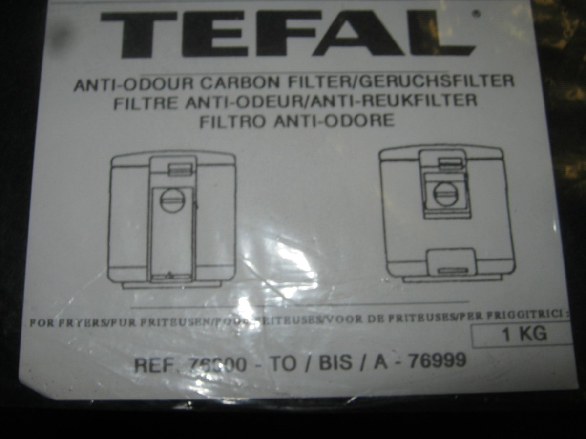 Tefal friteusefilter carbon serie 76000 VA 500814