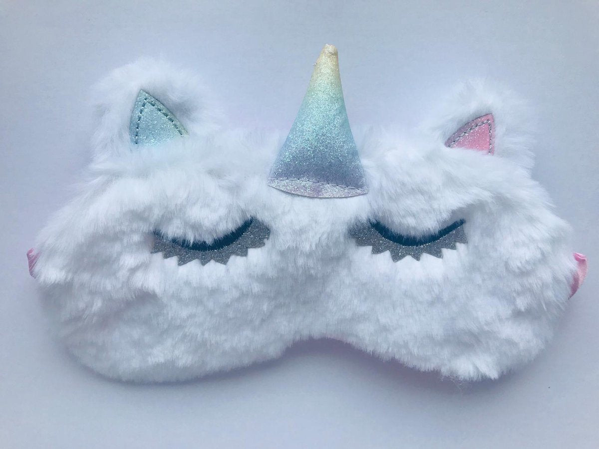 Slaapmasker kind Unicorn - eenhoorn - meisjes slaapmasker
