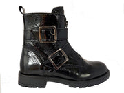 Zwarte Kipling Laarsjes Lak Hudson A