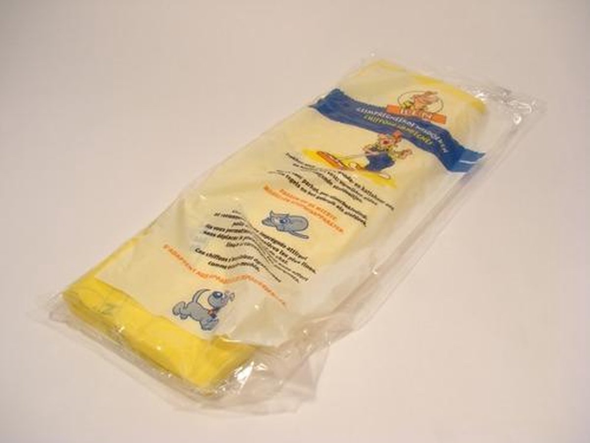 VLIESDOEKJES GEEL 50ST 45X25CM-30G BEN (30)