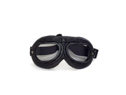 CRG zwarte motorbril - smoke glas