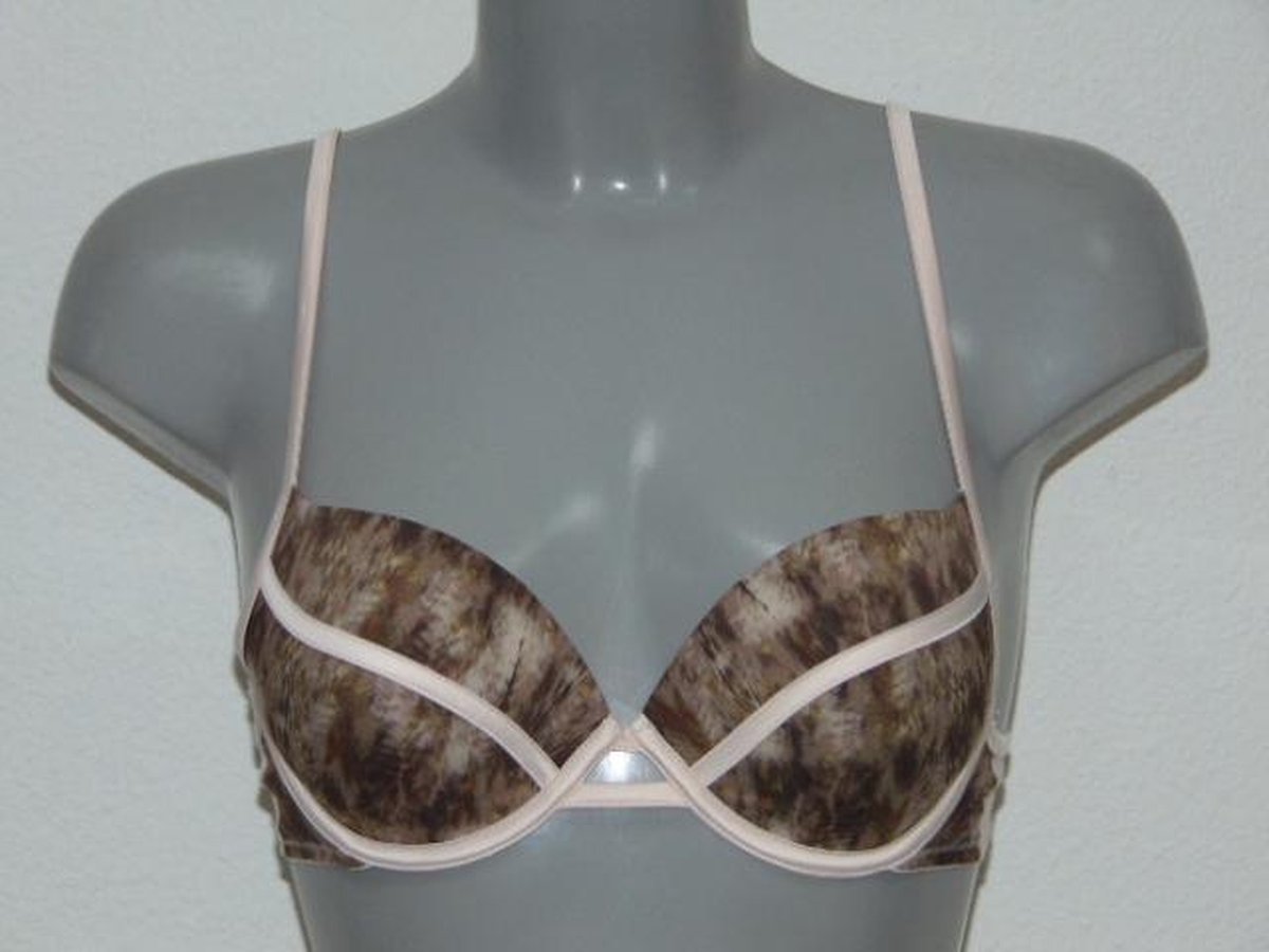 LingaDore Wild Romance Bruin/Roze - Beha Maat: 85B