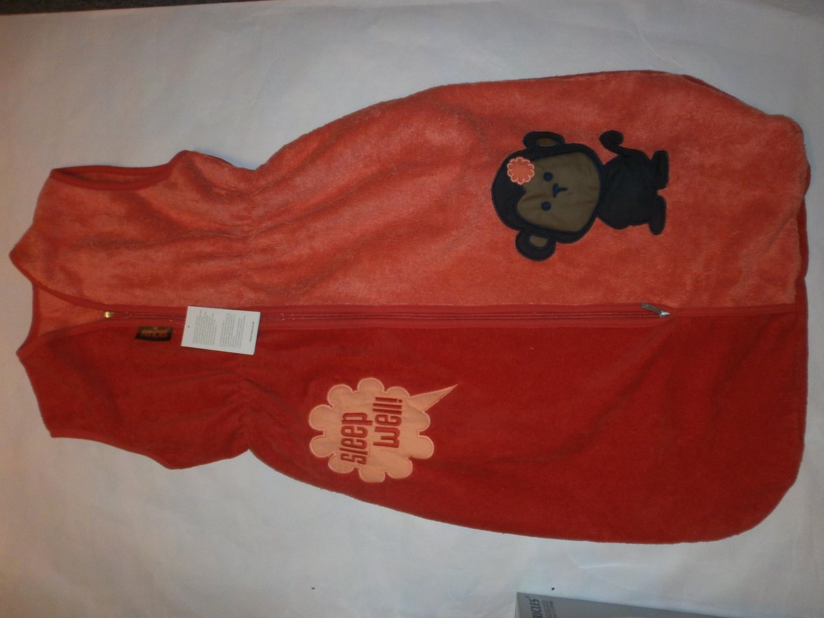 slaapzak pericles 90cm rood bamboe