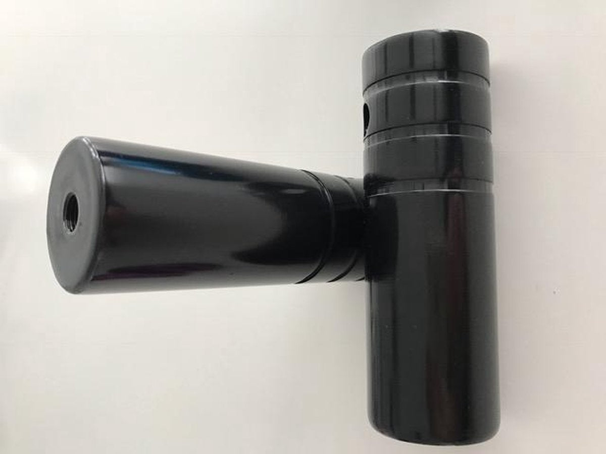 BMX Freestyle Pegs Asverlengers zwart 2 stuks