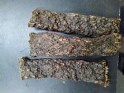 Wild zwijn vleesstrips 100gr van de snackmeester 100% natuurlijk natural naturel