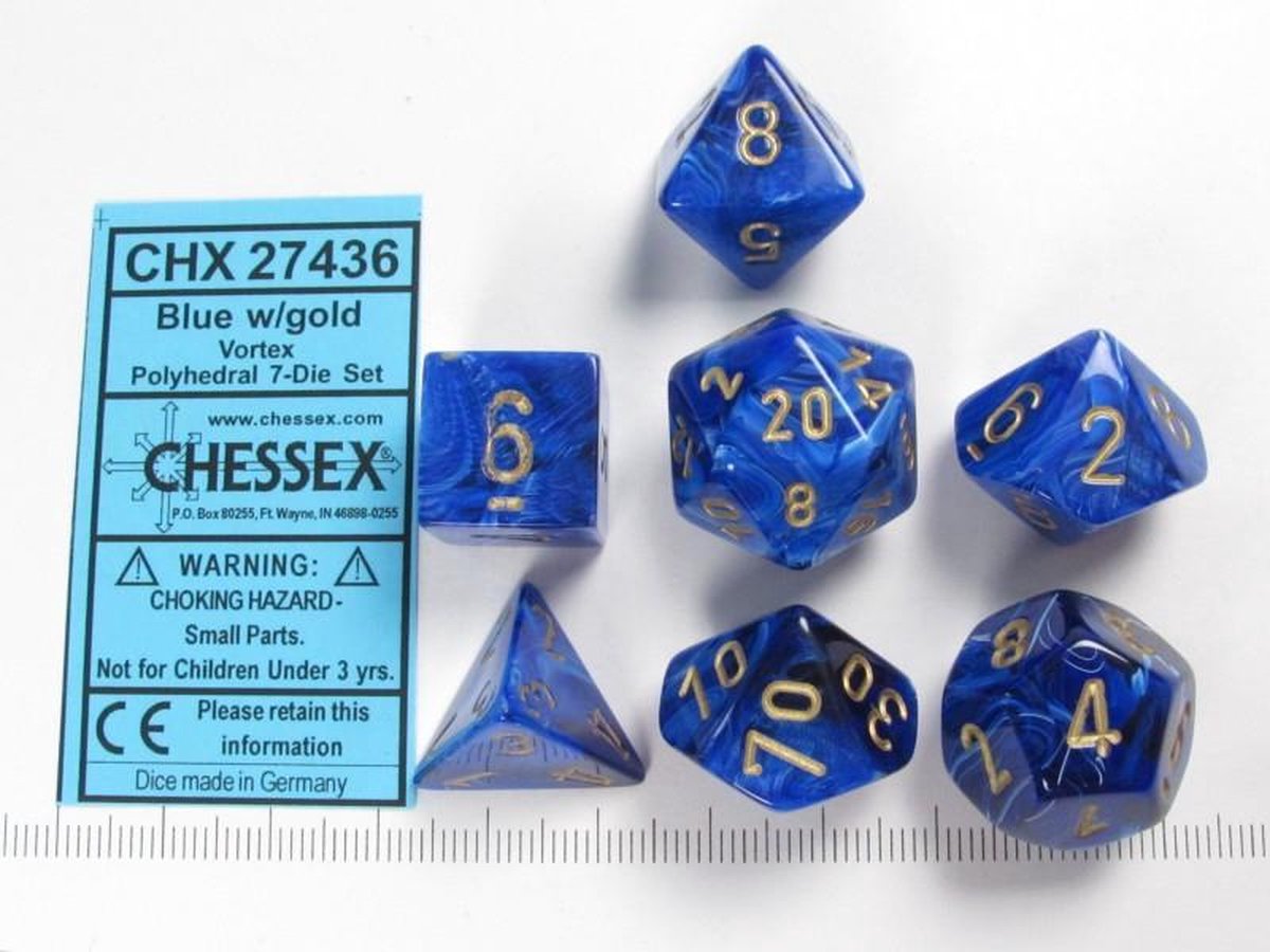 Chessex dobbelstenen set