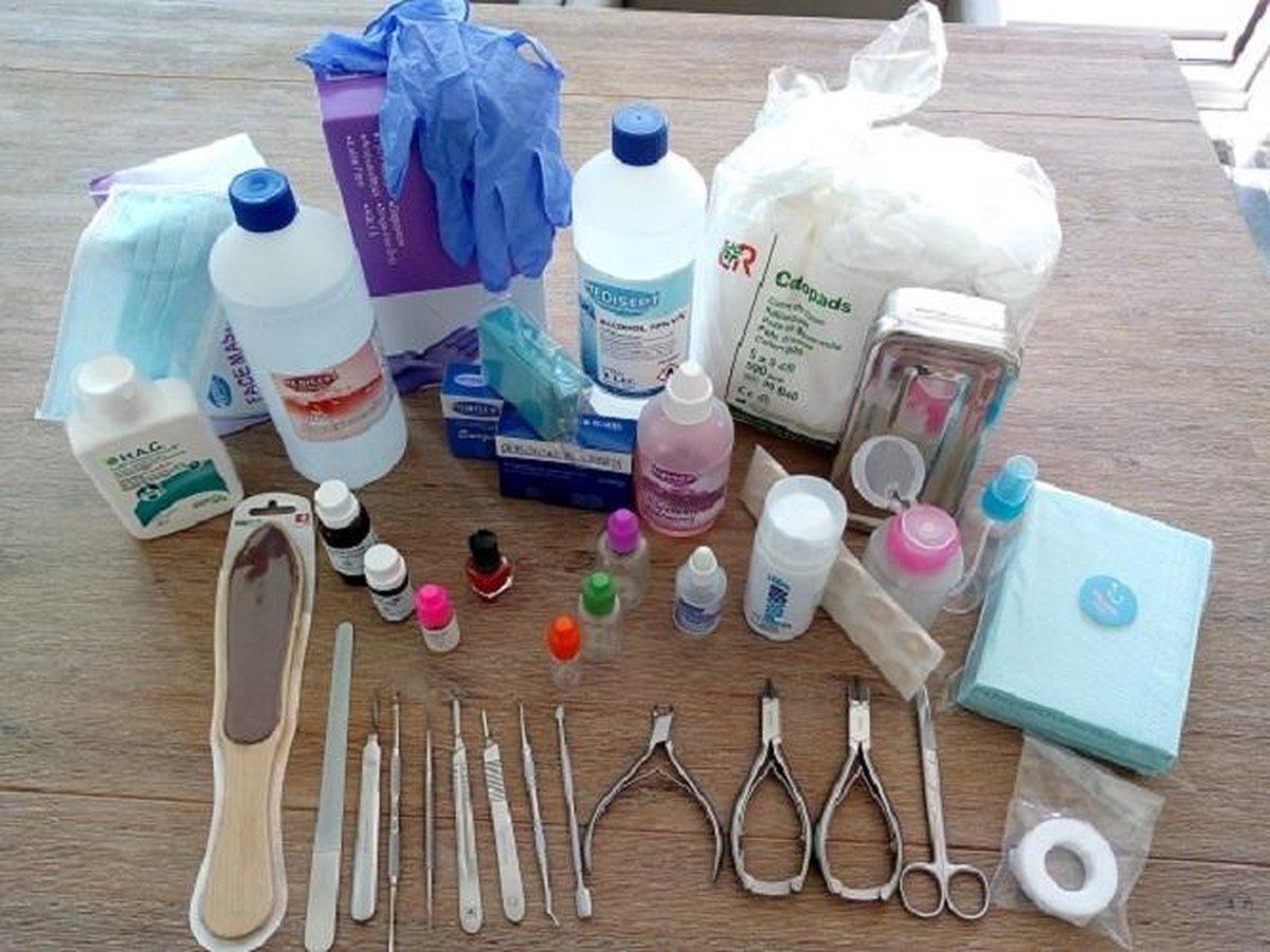 Totaal compleet startpakket voor pedicure - compleet en voordelig !