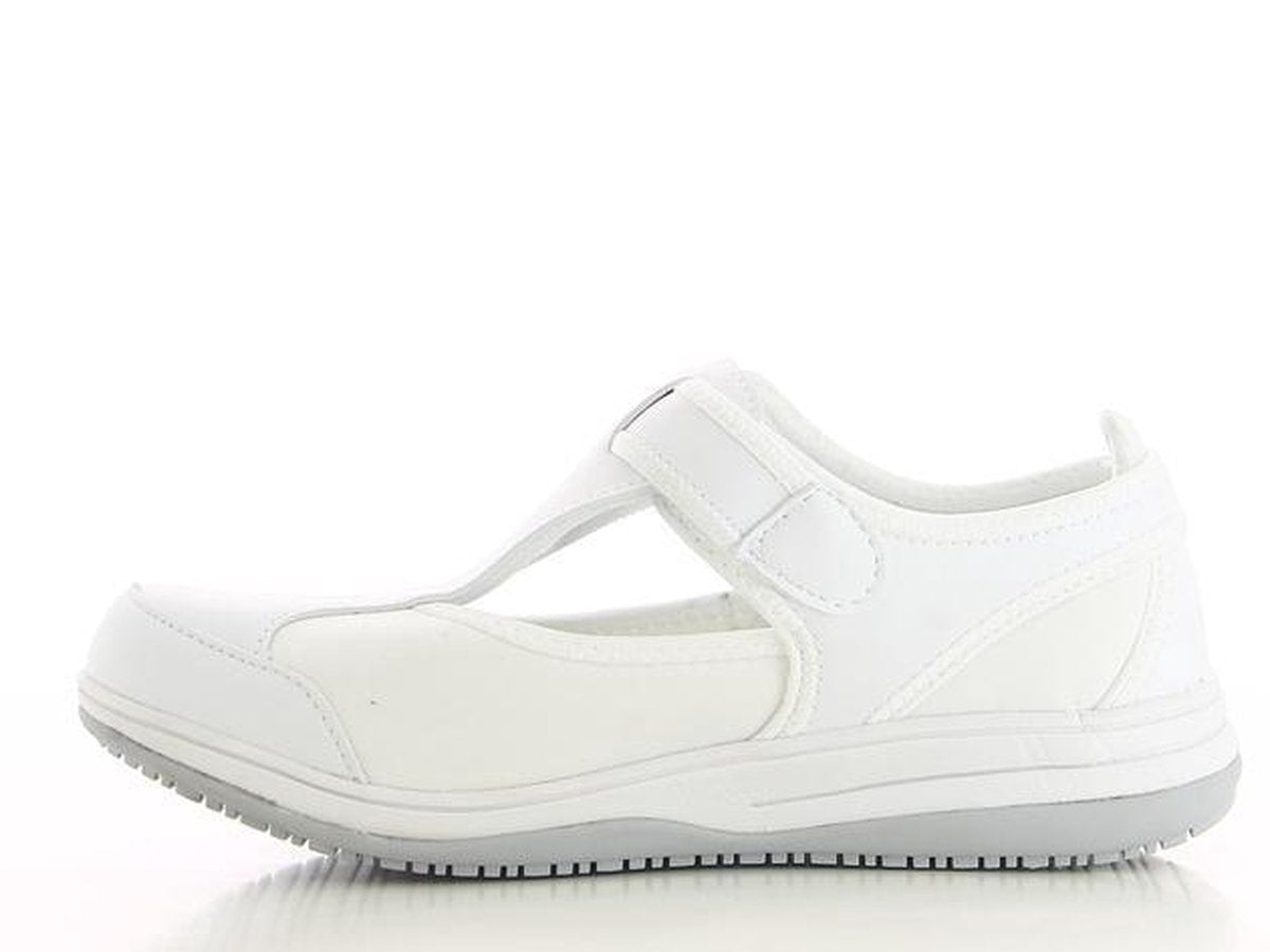 OXYPAS CANDY : Ultrasoepele schoen in lycra - Maat 39 - Wit