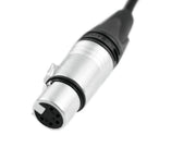 PSSO DMX-kabel XLR 5-pins 3 m zwart Neutrik