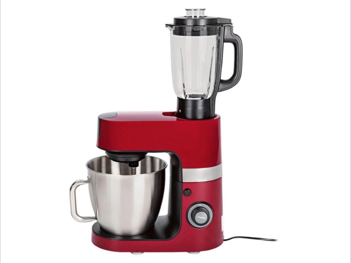 SILVERCREST® Professionele keukenmachine Rood met Turbo - Keukenmachine - 6