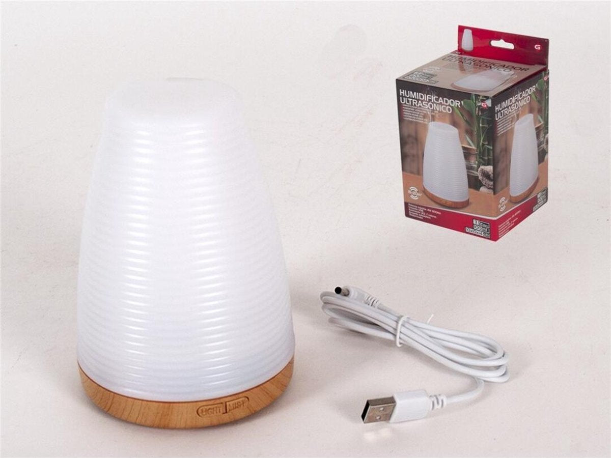 Ultrasone Luchtbevochtiger 14Cm Led+Timer