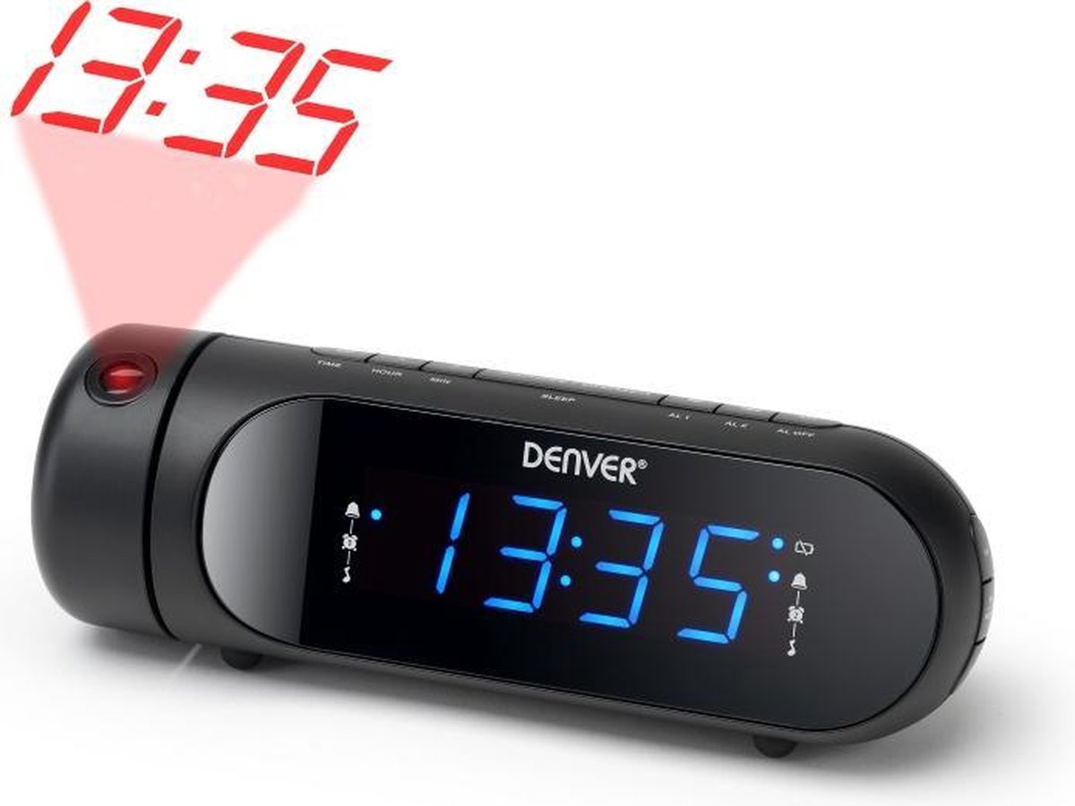 Denver CPR-700 - Wekkerradio met projector