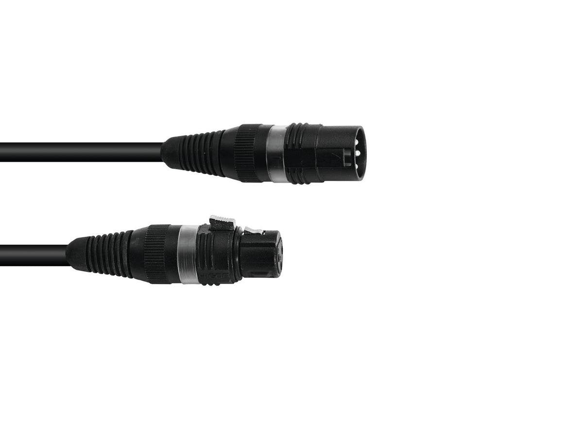 SOMMER CABLE DMX kabel XLR 3pin 1.5m bk Hicon