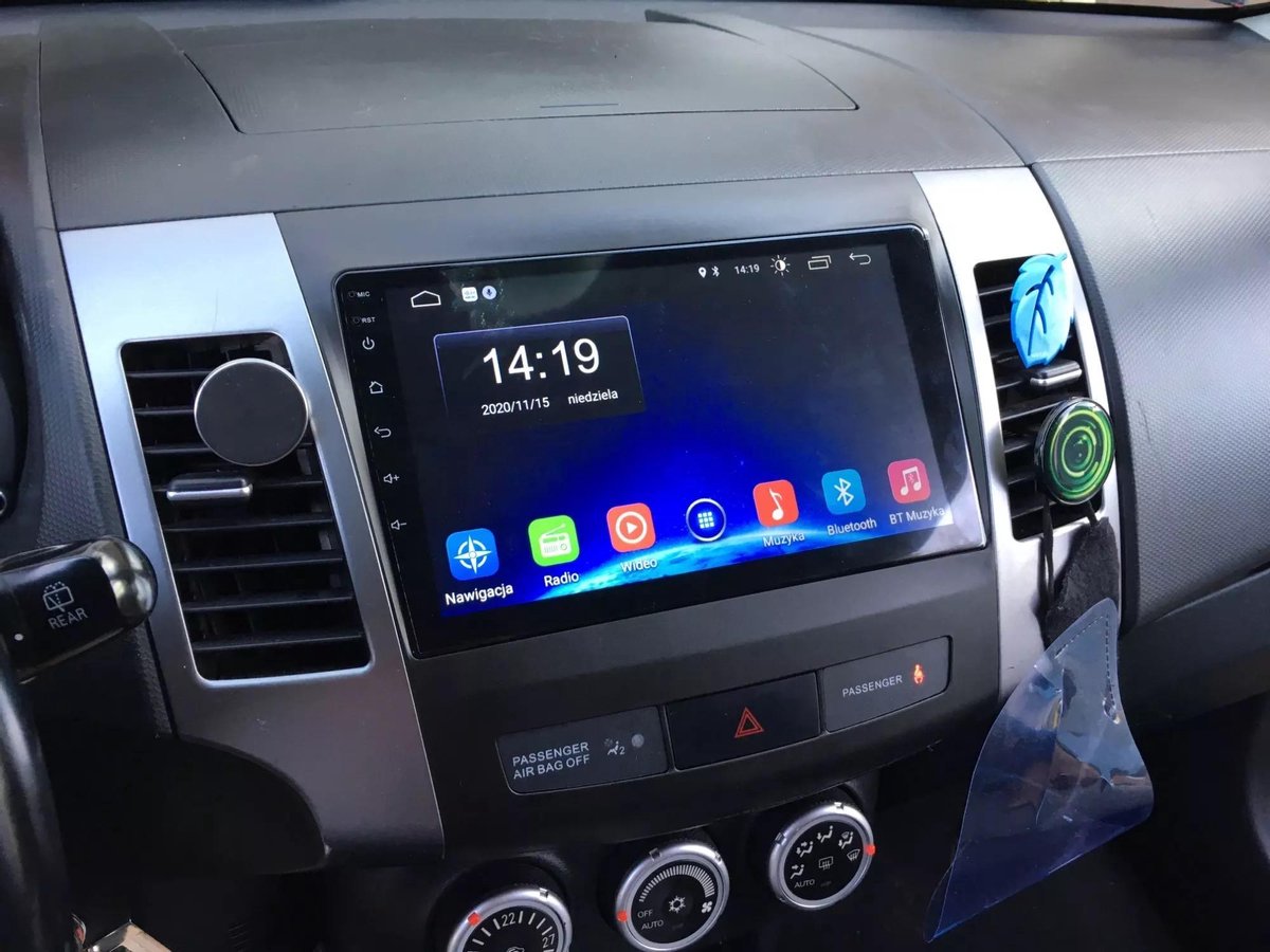 Mitsubishi Outlander 2005-2011 (voor originele systeem met Rockford)  Android 10 navigatie Bluetooth USB WiFi 2+32GB