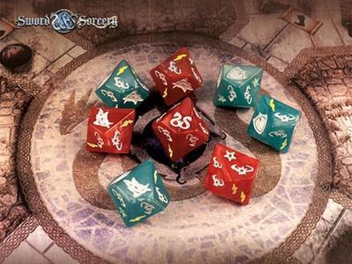 Asmodee Sword & Sorcery Custom Dice Pack - EN