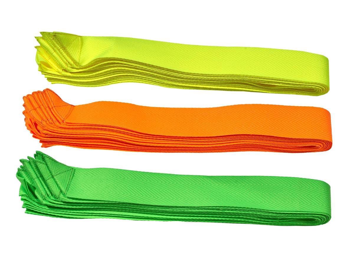 Partijlinten | Partijlint | Partijlintjes set van 50 stuks | Nieuwe kleuren | Neon Geel