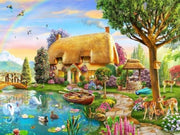 Landgoed aan de Bosrand - Diamond Painting - 15x20cm - Complete Set - Inclusief Tools - Stipco