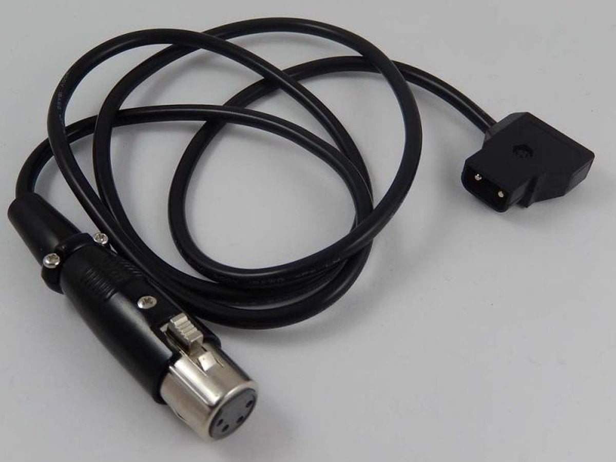 VHBW XLR 4-pins (v) - D-Tap (m) kabel - 1 meter