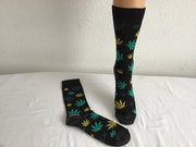 Verjaardag cadeau - Wiet sokken - Wiet print sokken - Cannabis sokken - Marihuana sokken - Leuke sokken - Aparte sokken - Vrolijke sokken - 3 Paar katoenen sokken - Maat 36-41