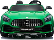 Elektrische Kinderauto Mercedes Benz GT R Groen 2 Persoons Auto 24V