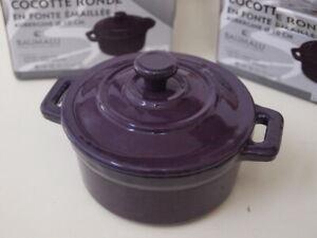 Mini Cocoter Aubergine rond