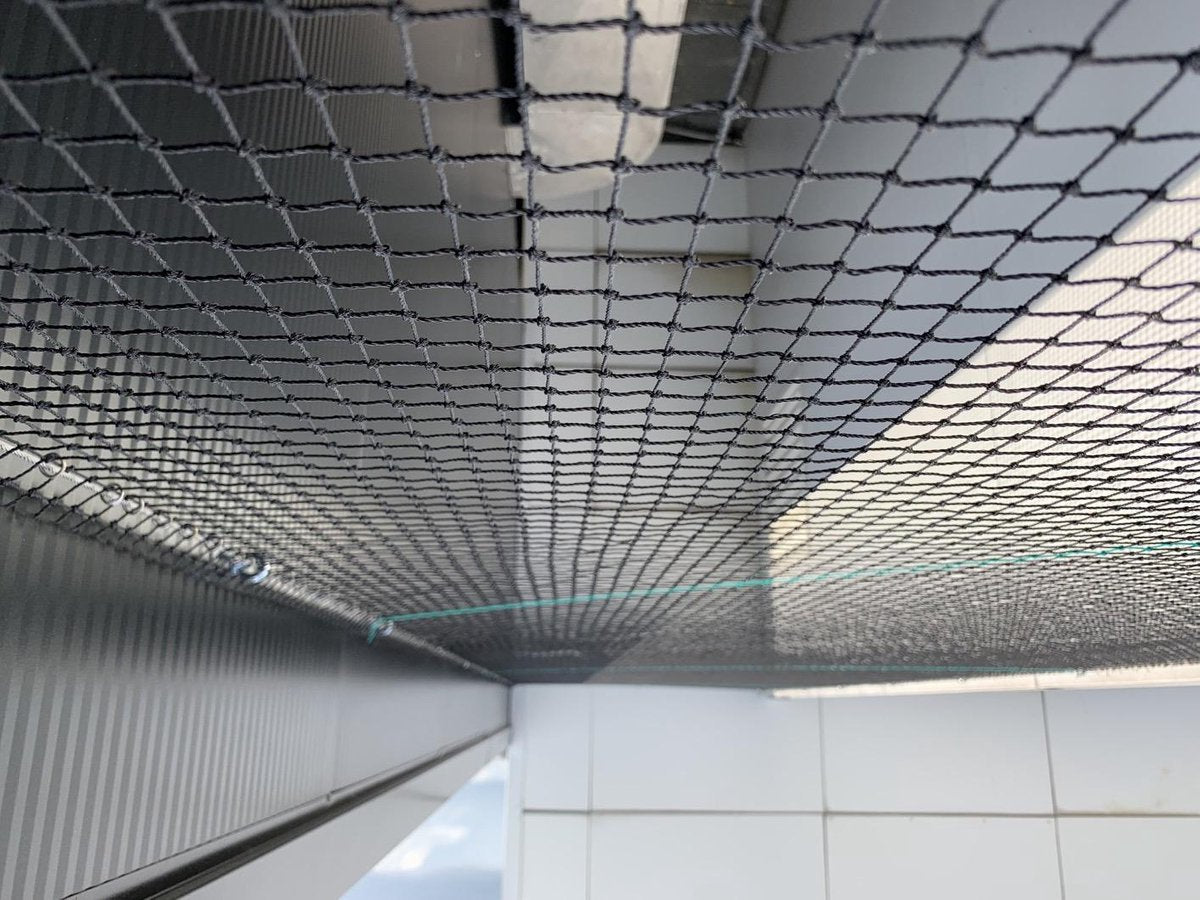 5 x 10 m HDPE brandvertragende netten maas 18 x 18 mm - Vogel netten - Antisteenval netten - Thuin net - Veiligheids net - katten net - kippen net - Vijver net - Fruit net