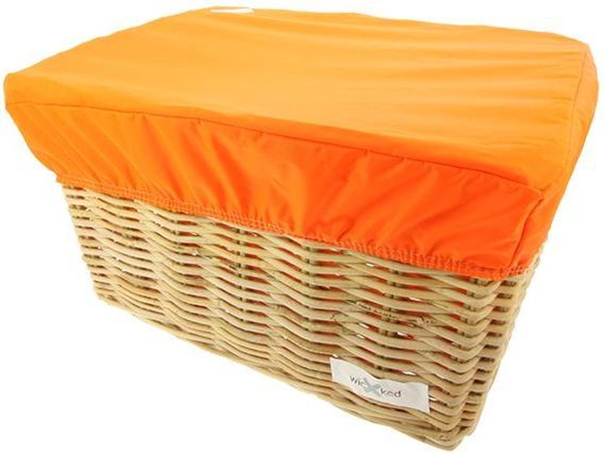 Box L Oranje voor fietsmand of fietskrat